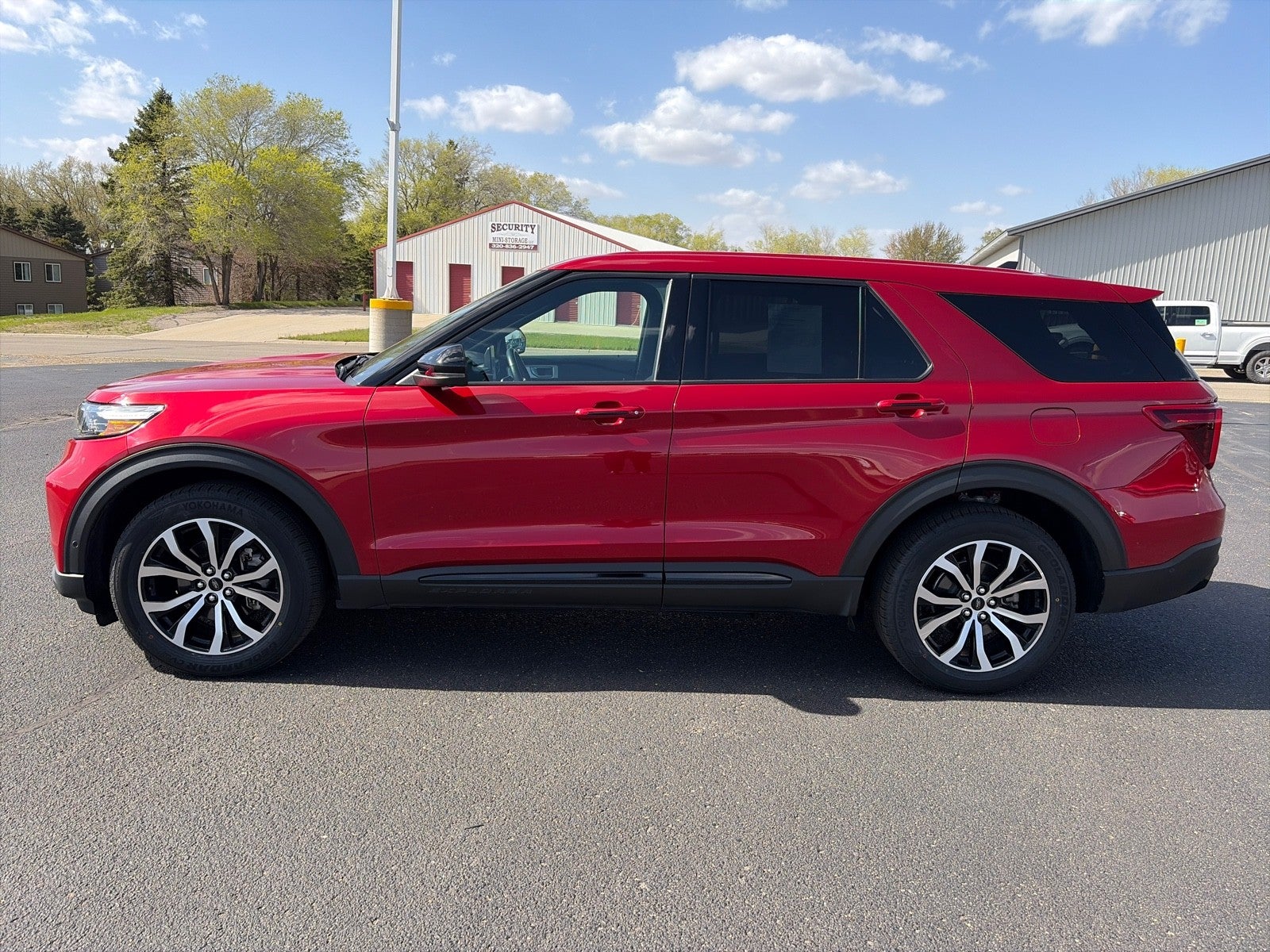 Used 2021 Ford Explorer ST with VIN 1FM5K8GC3MGB60316 for sale in Sauk Centre, Minnesota