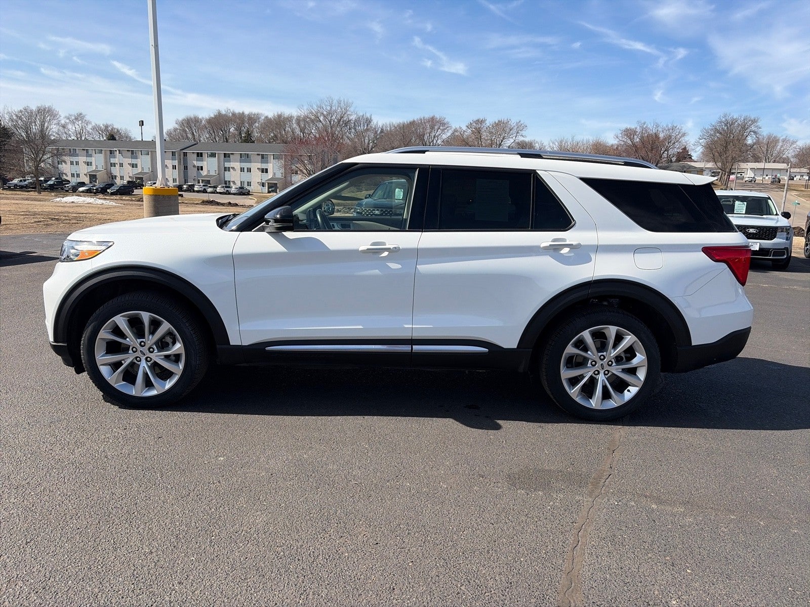 Used 2023 Ford Explorer Platinum with VIN 1FM5K8HC9PGA28809 for sale in Sauk Centre, Minnesota