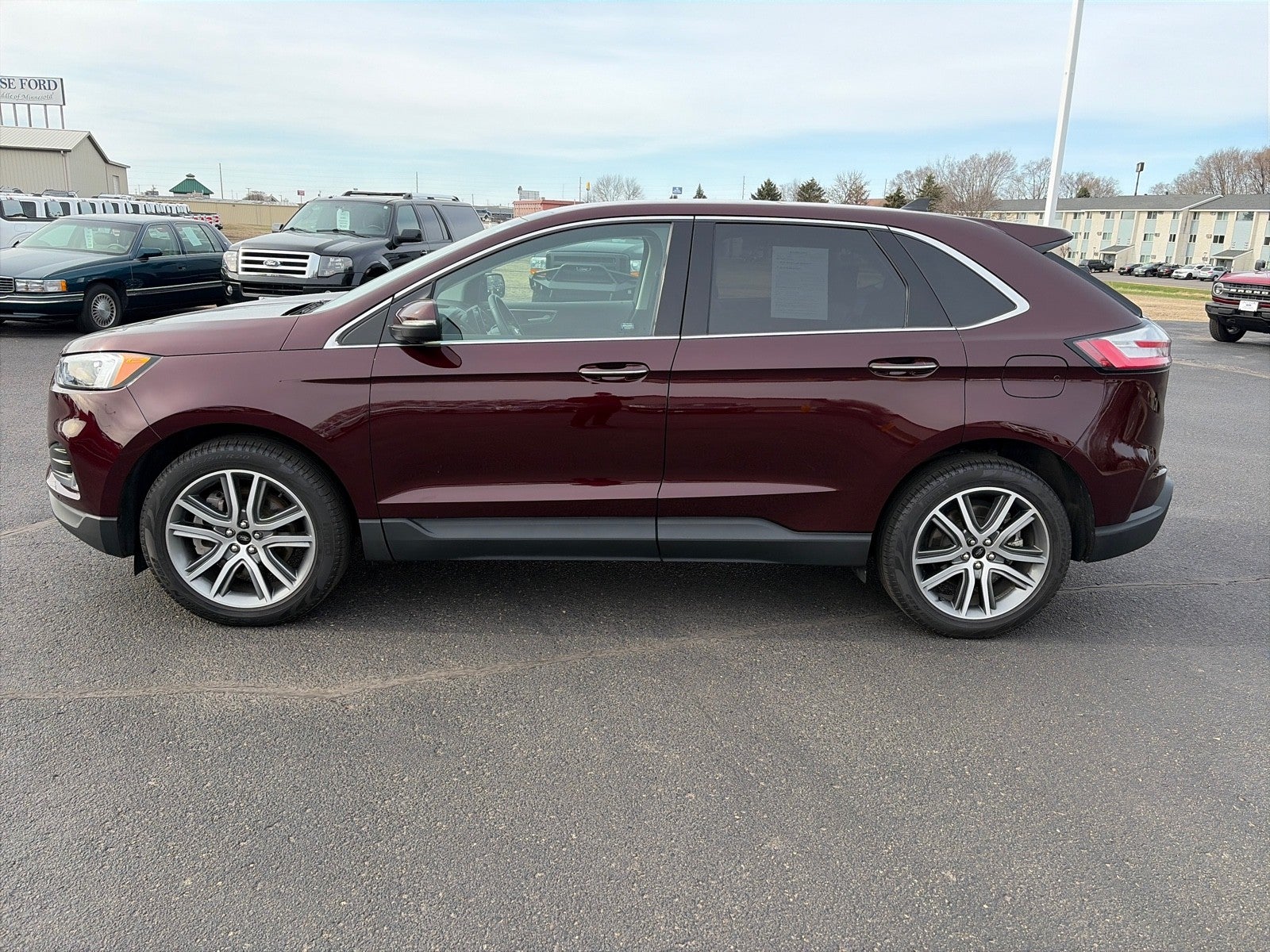 Used 2023 Ford Edge Titanium with VIN 2FMPK4K98PBA15569 for sale in Sauk Centre, Minnesota
