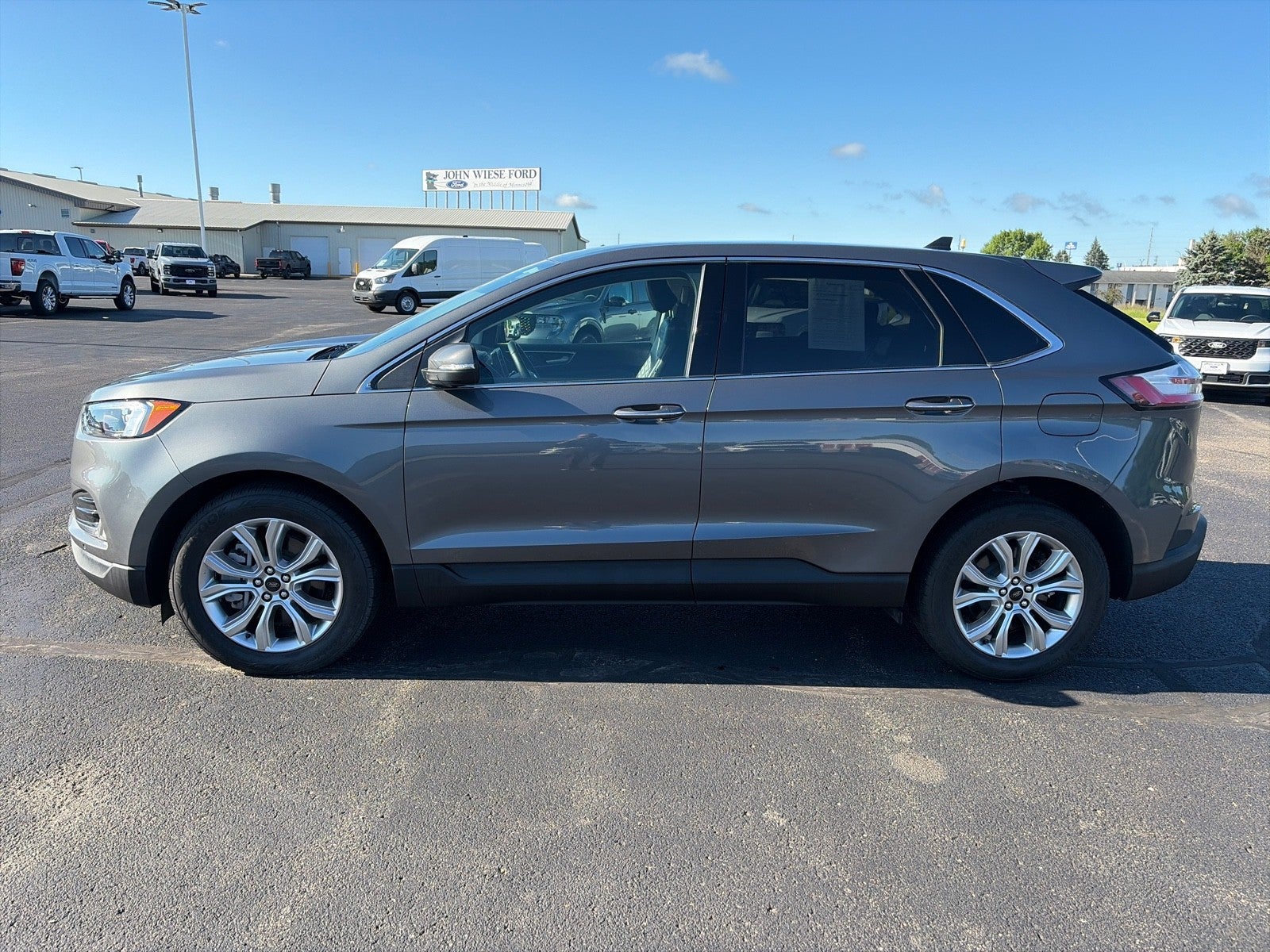 Used 2024 Ford Edge Titanium with VIN 2FMPK4K98RBB24133 for sale in Sauk Centre, Minnesota
